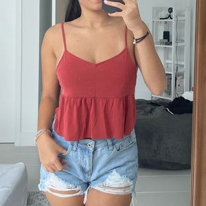 Rusty Orange Tank Top